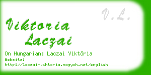 viktoria laczai business card