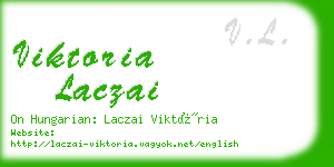 viktoria laczai business card